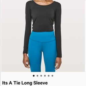 Lululemon It’s a Tie Longsleeve Light Mauve Colour